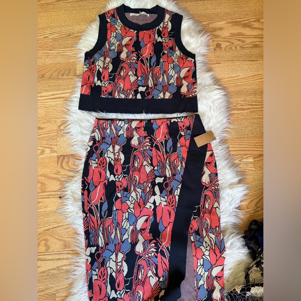 RACHEL Rachel Roy knit skirt set size large